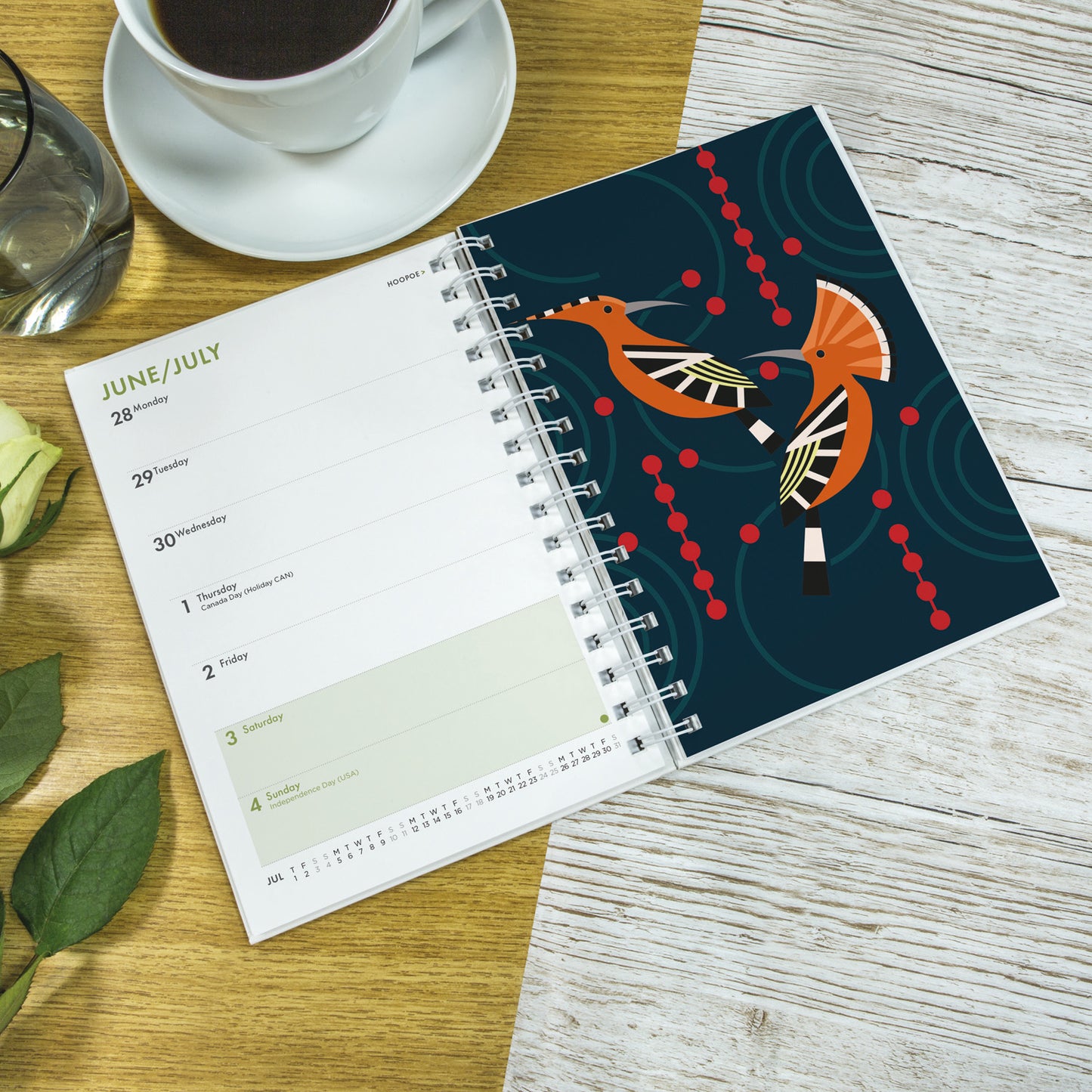 I Like Birds A5 Diary 2027