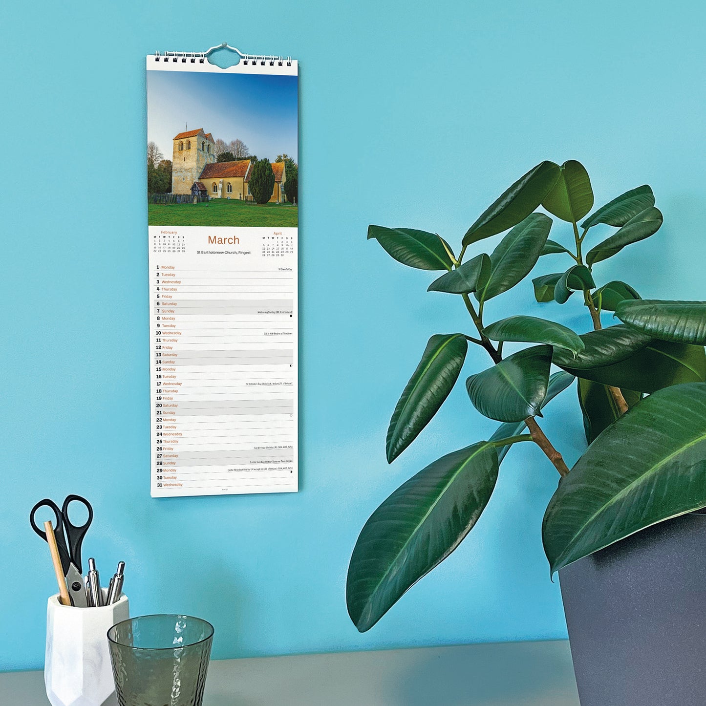 Thames & Chilterns Slim Calendar 2027