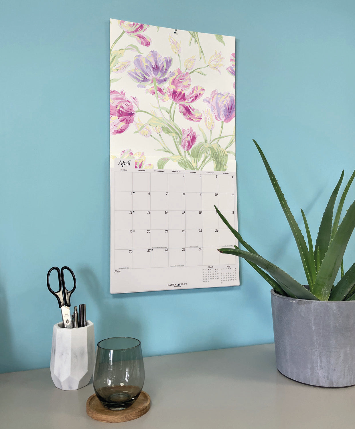 Laura Ashley Wall Calendar 2027