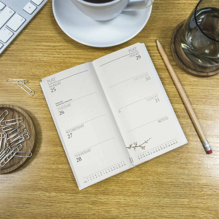 Country Diary, Edith Holden Slim Dlx Diary 2026