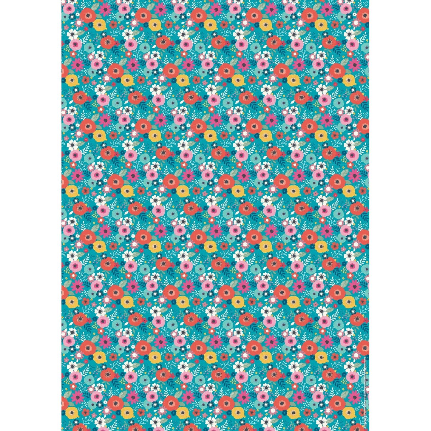 Gift Wrap & Tags - Bohemia (2 Sheets & 2 Tags)
