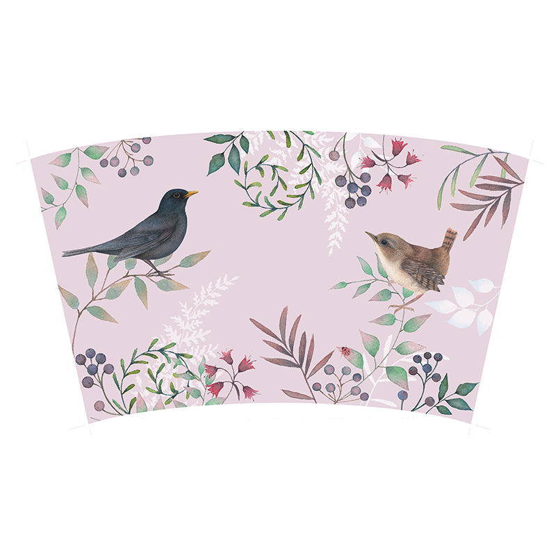 Vintage Garden - Lilac Floral & Birds - The Riverbank Mug