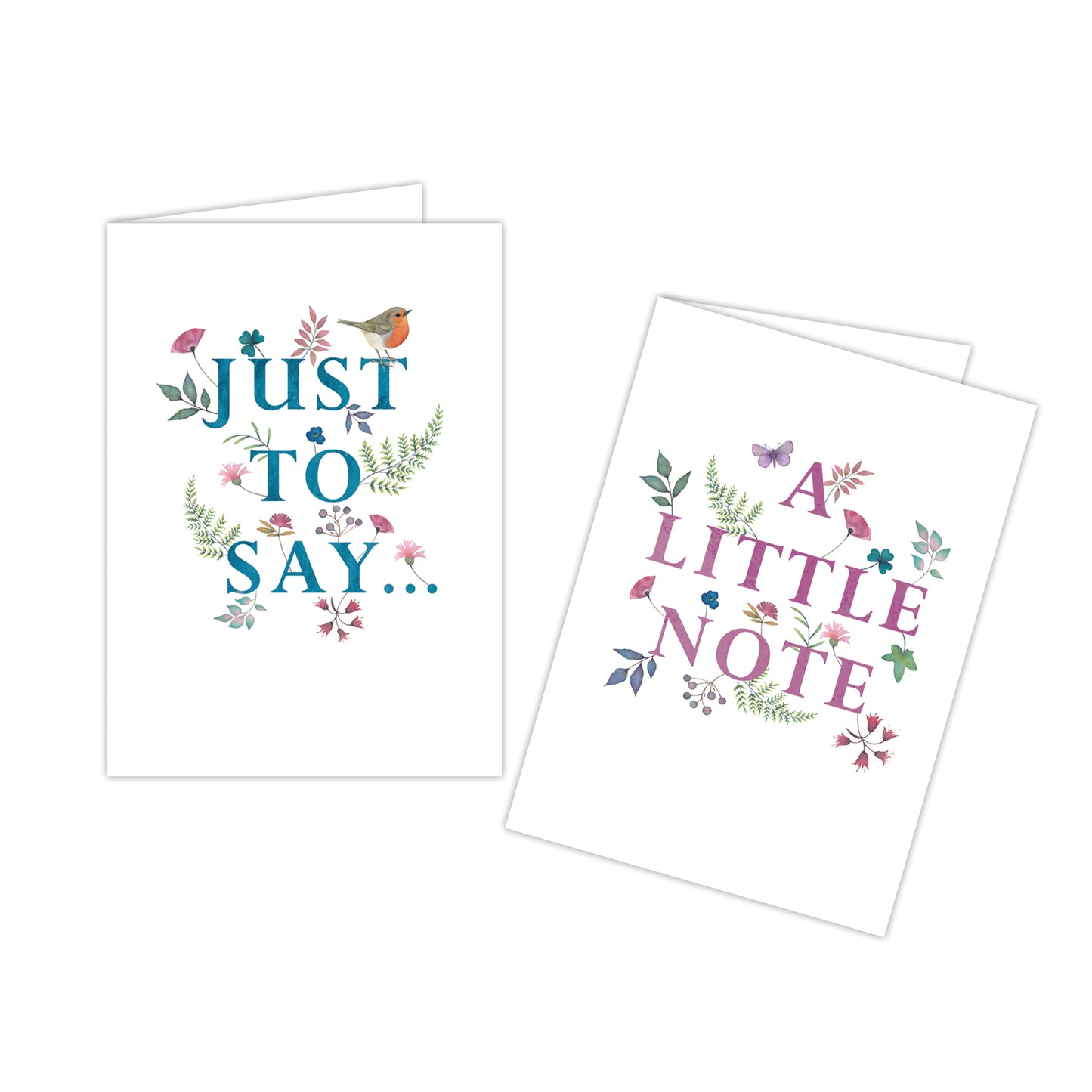 Vintage Garden Stationery - (12 Cards) A6 Notecard Pack