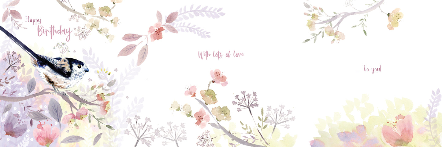 Wild & Serene Card Collection - Long Tailed Tit