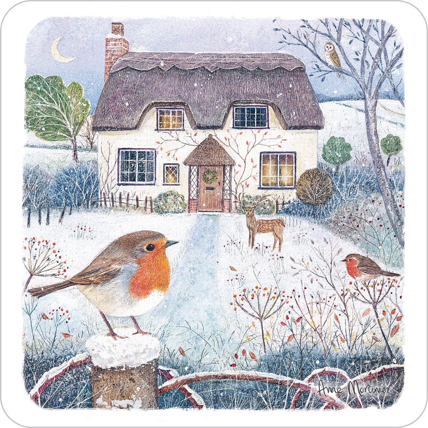 Luxury Christmas Card Pack - Christmas Cottage