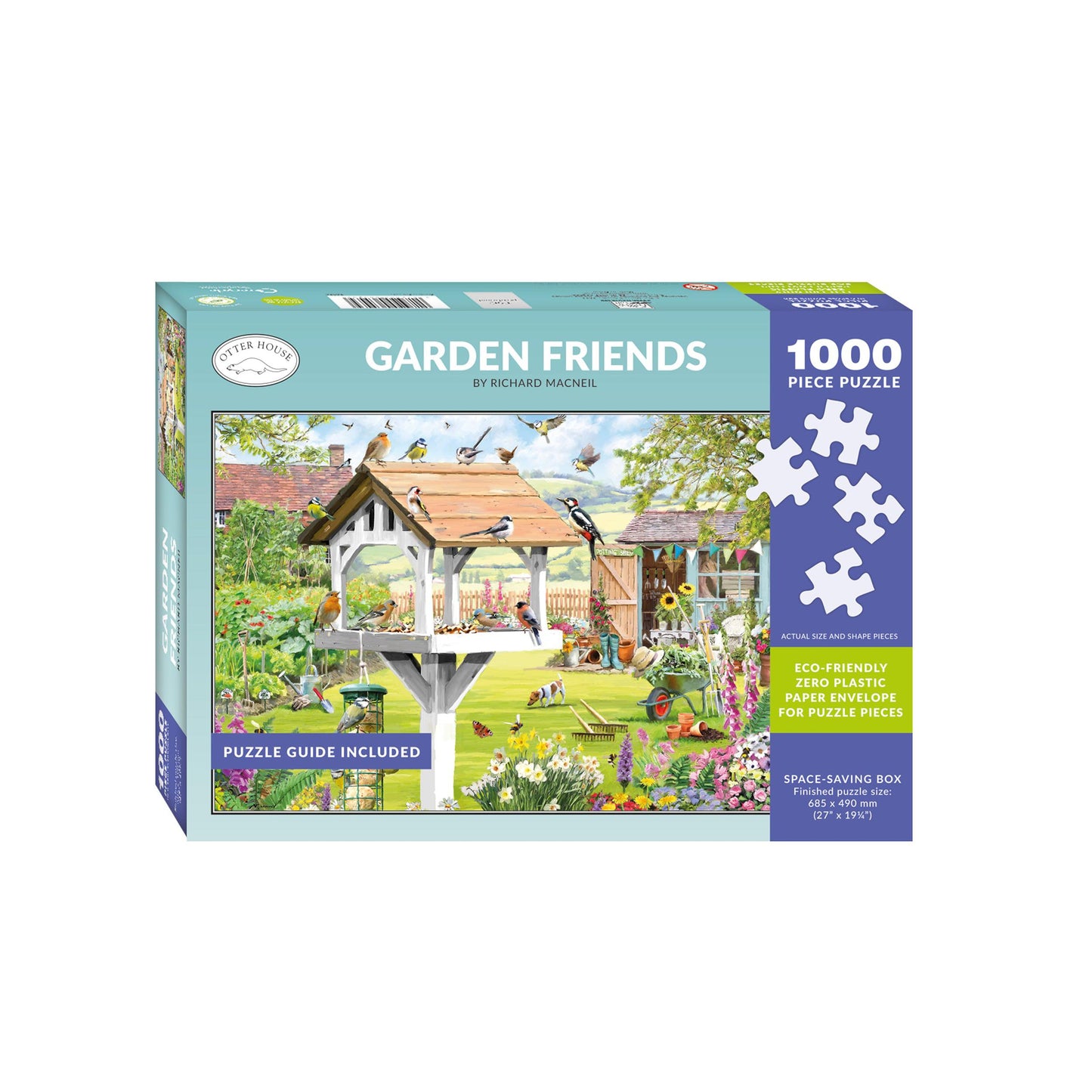 Garden Friends - 1000 Piece Jigsaw Puzzle