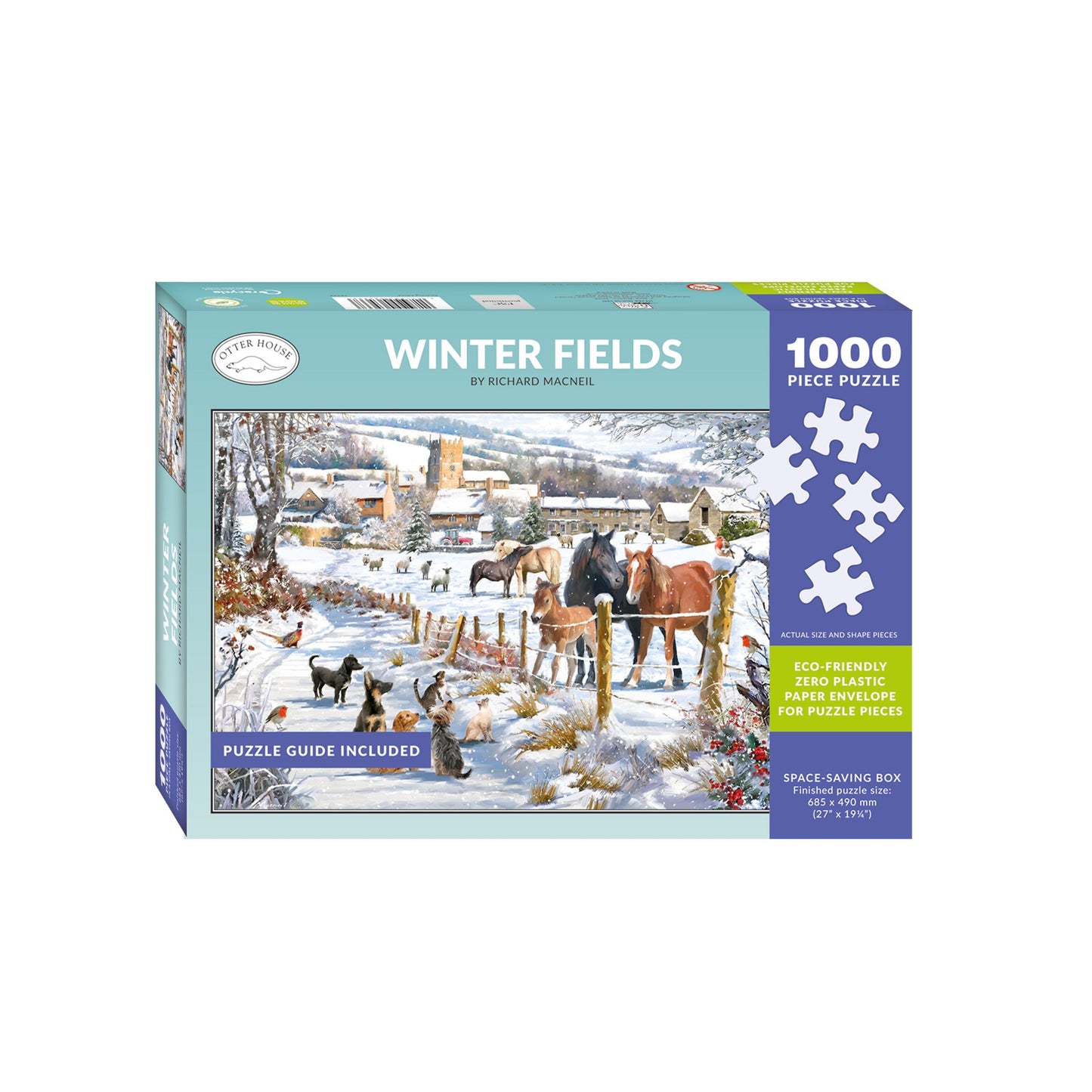 Winter Fields - 1000 Piece Jigsaw Puzzle