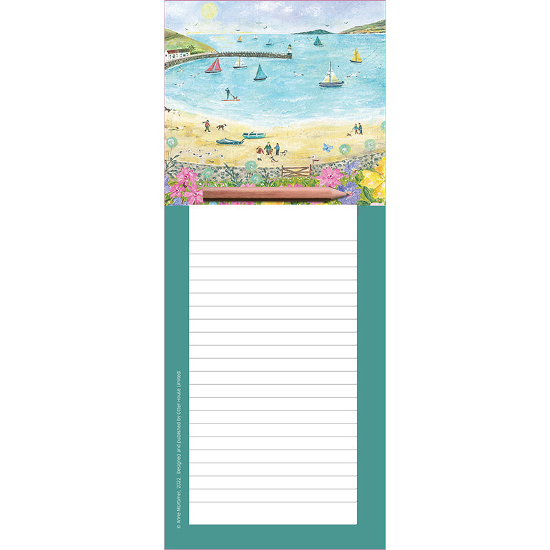 Magnetic Memo Pad - Harbour View