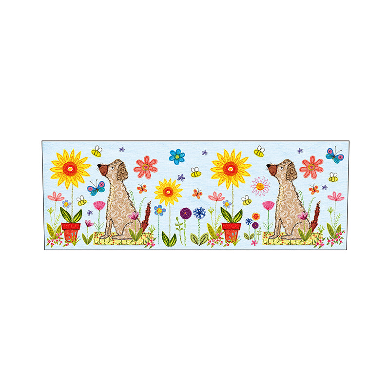 Dog & Flowers - Tarka Mug