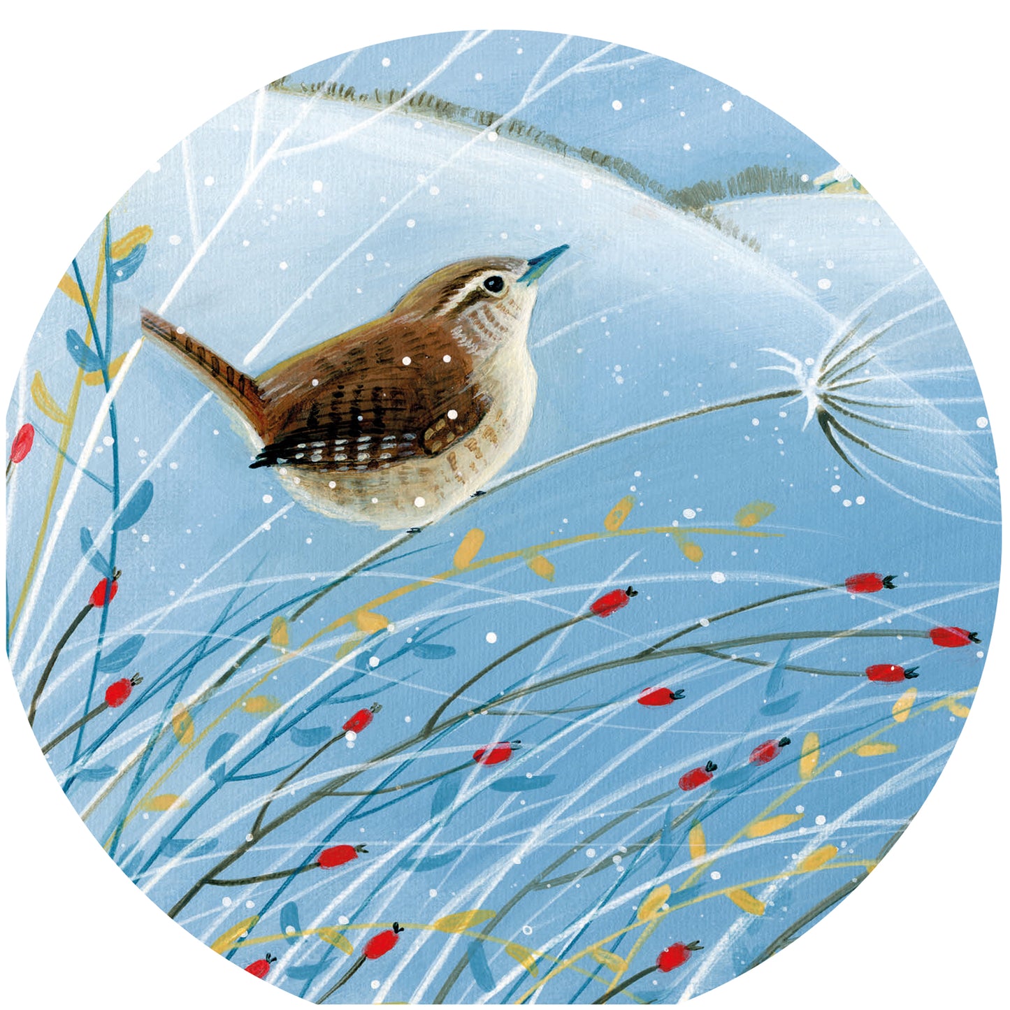 RSPB Luxury Christmas Cards (10 Cards) - Christmas Birdsong