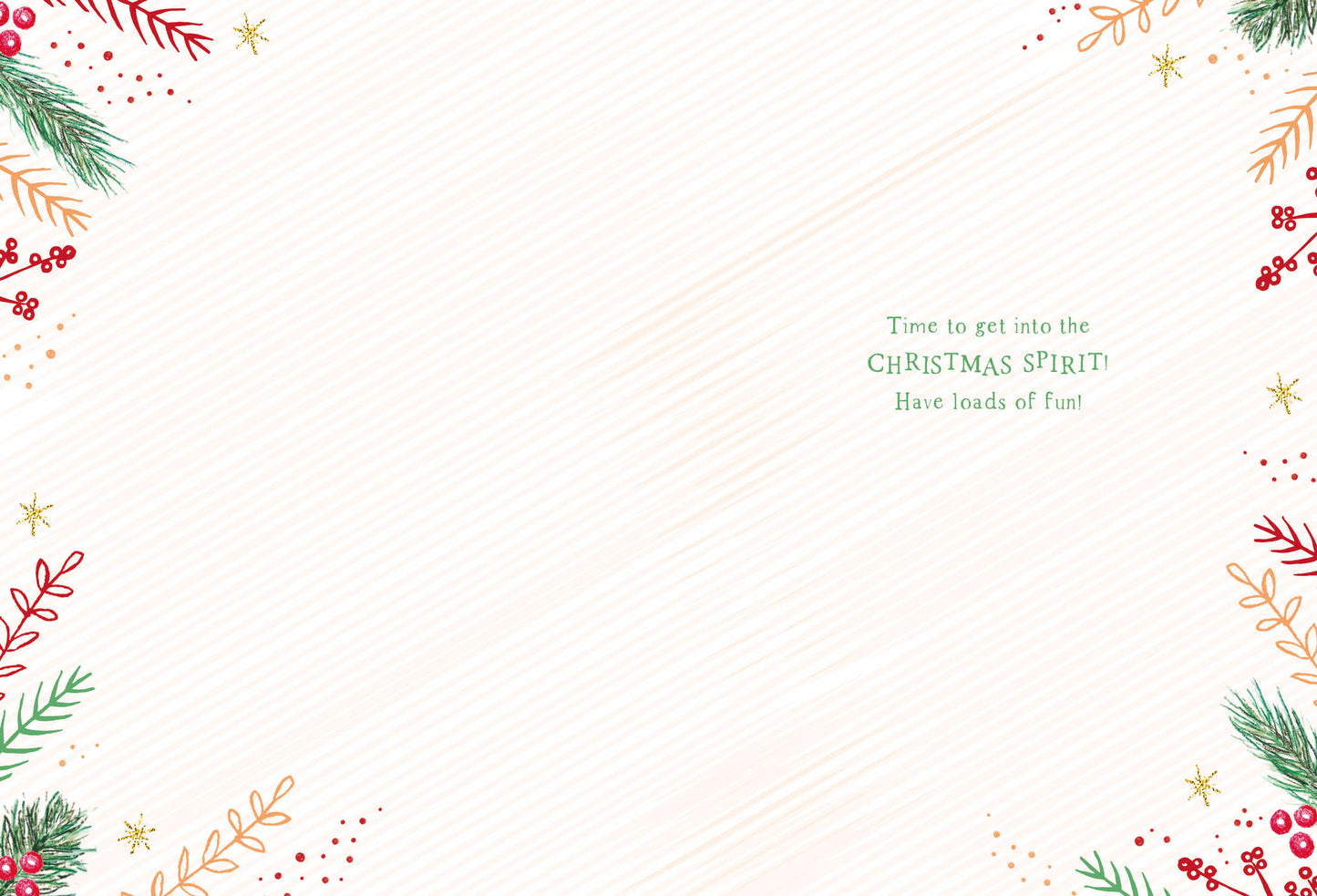 Christmas Card (Single) - Daughter & Partner - Christmas Cocktails