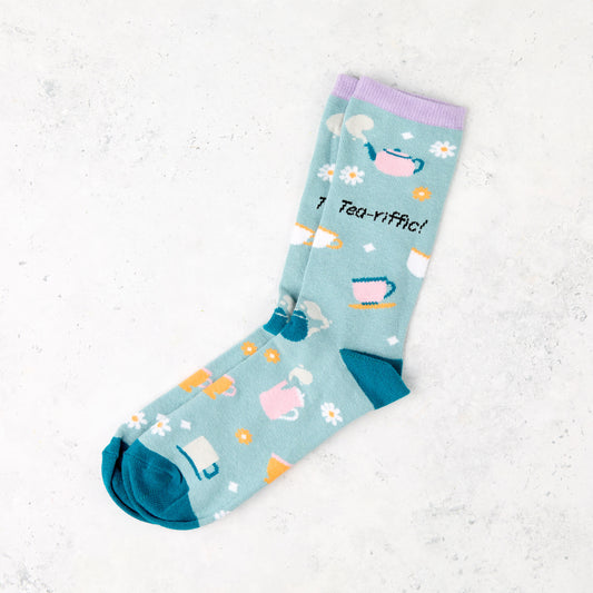 Socks - Mother's Day - Tea-riffic (1 Pair)