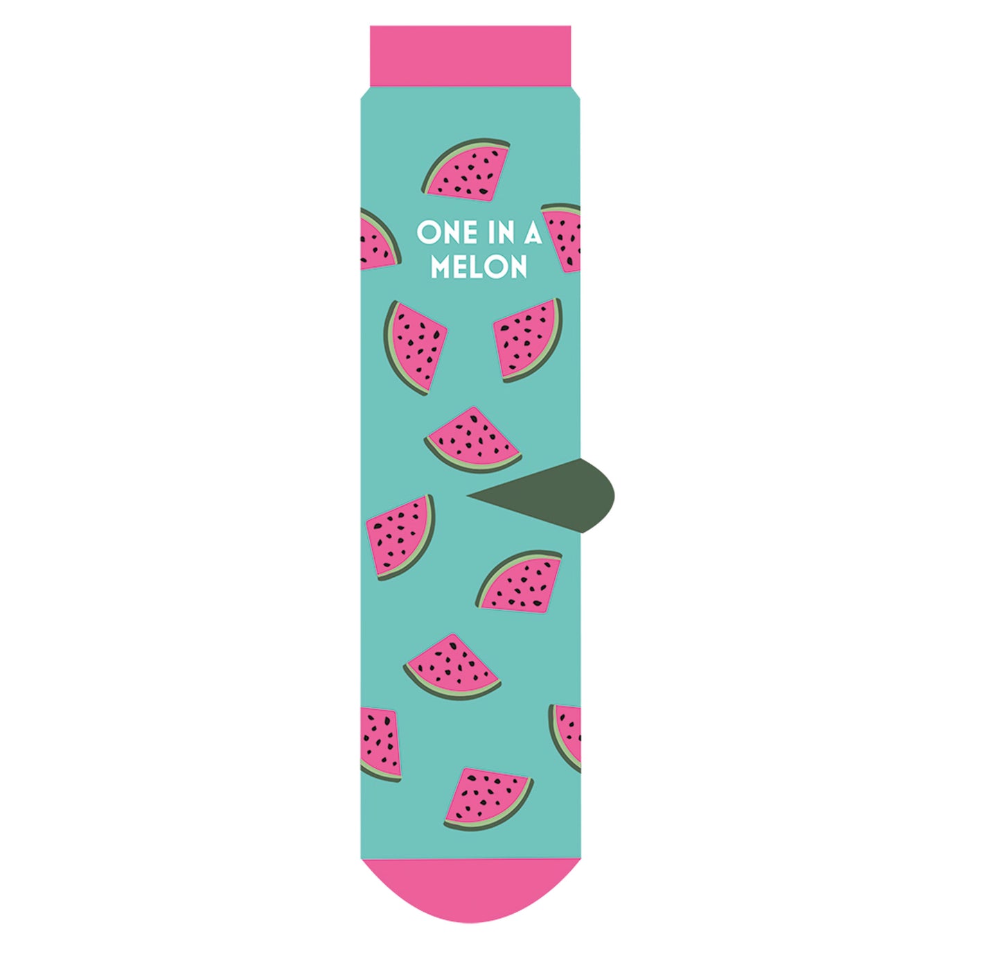 Socks - Mother's Day - One in a Melon Pattern (1 Pair)