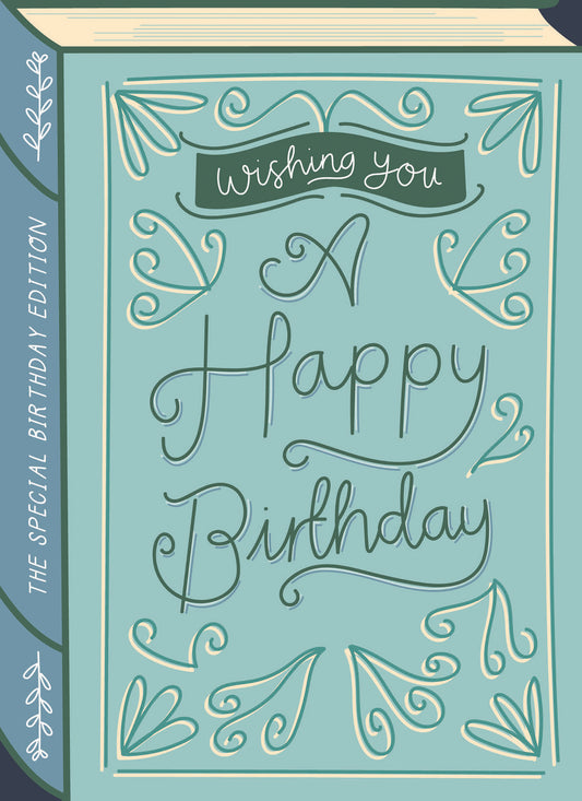 Limited Edition Card Collection - Happy Birthday Text