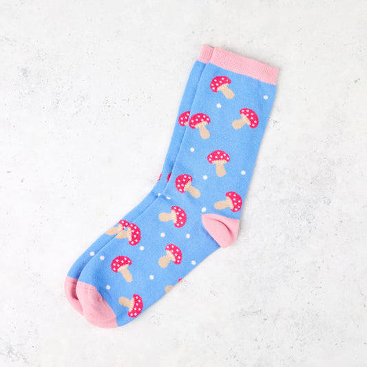 Socks - Toadstools (1 Pair)