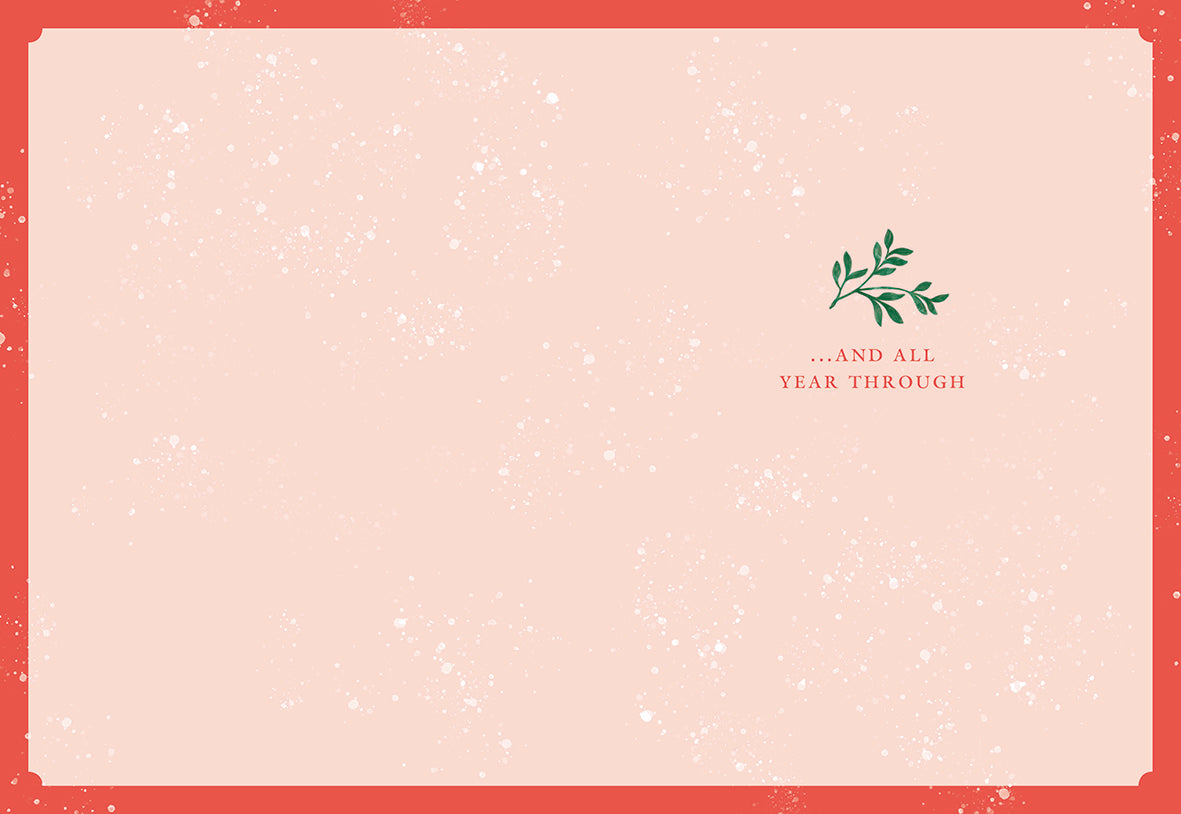 Christmas Card (Single) - Grandma - Wreath