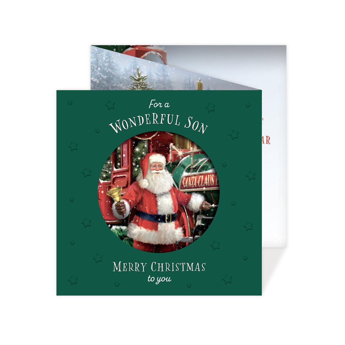 Christmas Card (Single) - Son - Santa Train