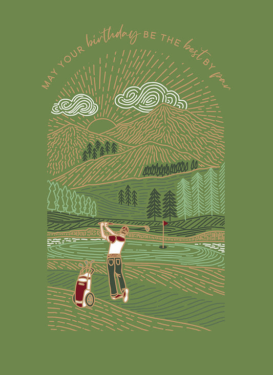 Elliott Card Collection - Golfer