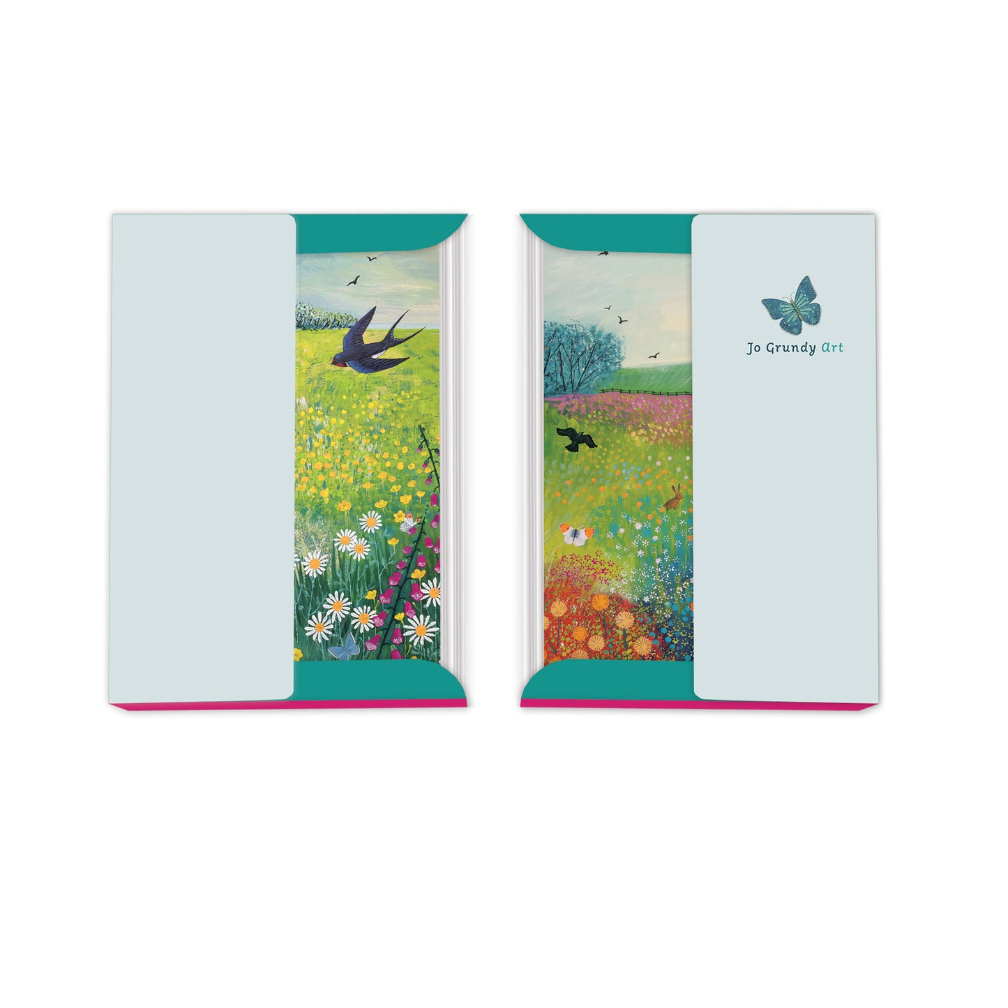 Notecard Pack (12 Cards) - Jo Grundy - Midsummer Meadow