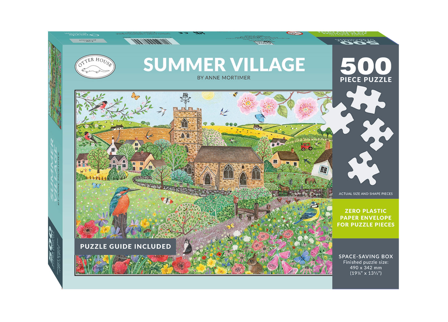 Summer Village 500 Piece Jigsaw Puzzle