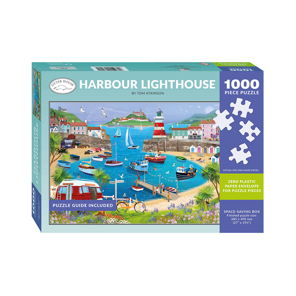 Harbour Lighthouse 1000 Piece Jigsaw Puzzle