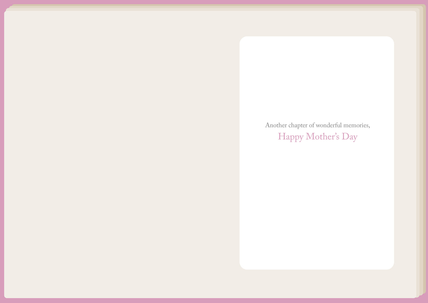 Mothers Day Card - Book of Mum