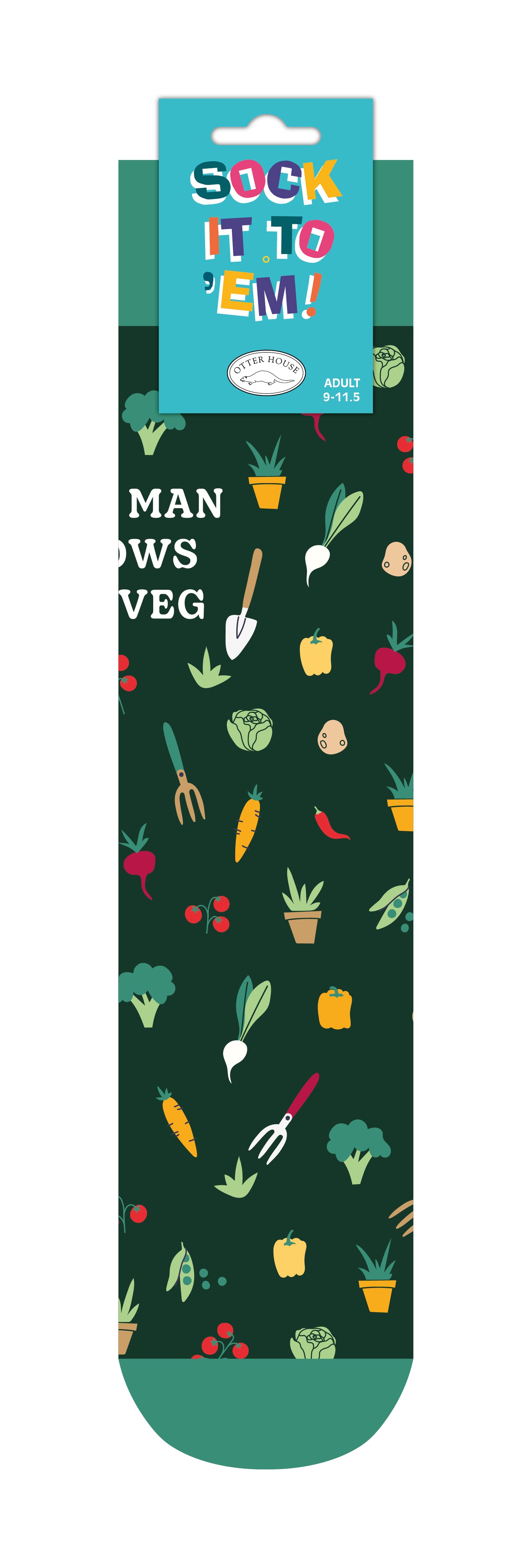 Socks - This Man Knows His Veg (1 Pair)