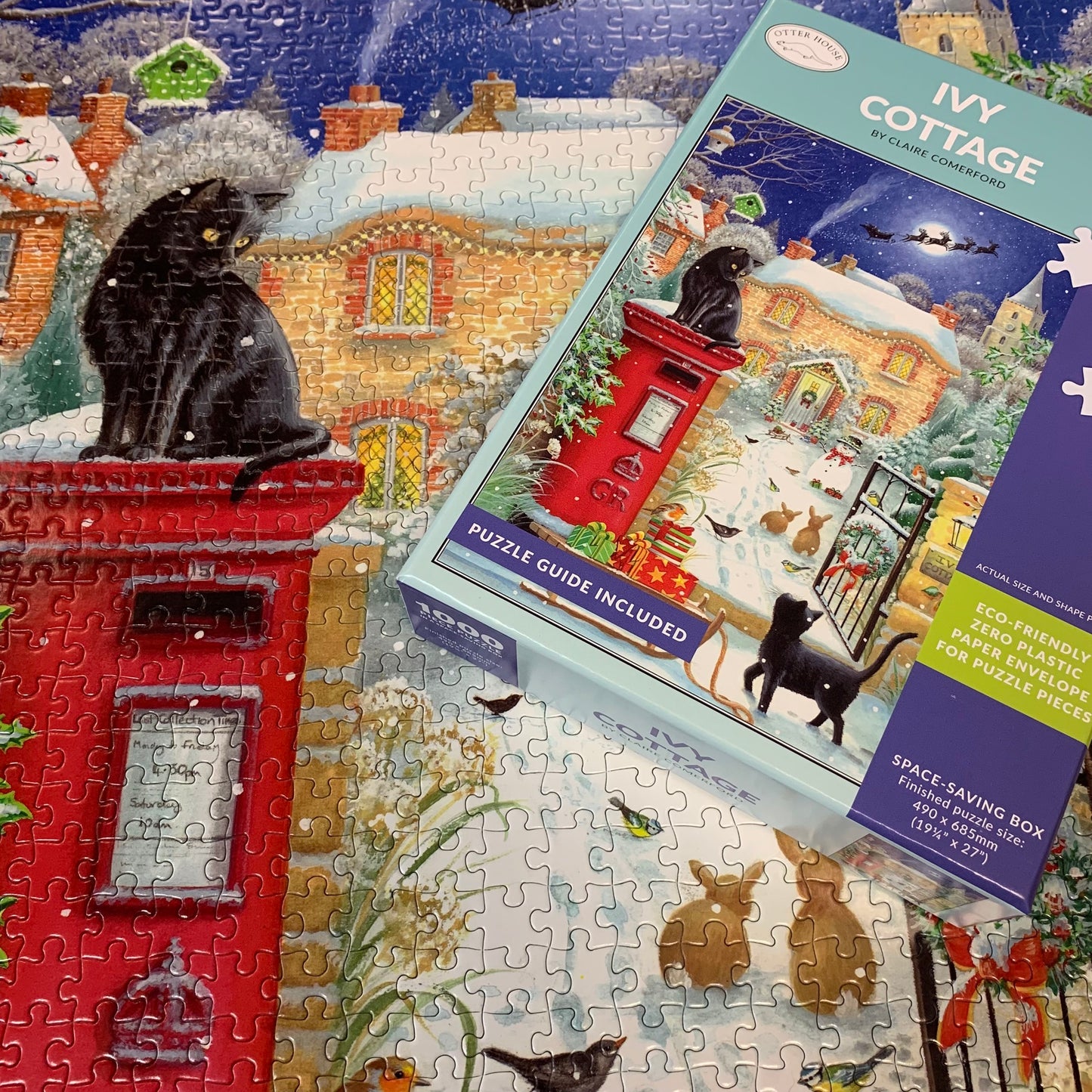 Ivy Cottage - 1000 Piece Jigsaw Puzzle