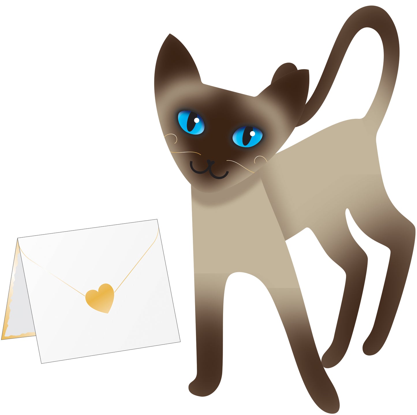 Special Delivery Card Collection - Cat - Siamese (Dandy)