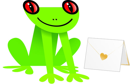 Special Delivery Card Collection - Wildlife - Frog (Paddy)