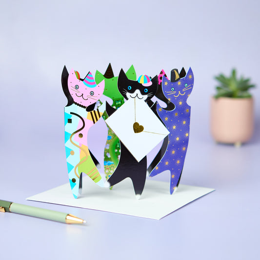 Special Delivery Card Collection - Cat - Party Cats