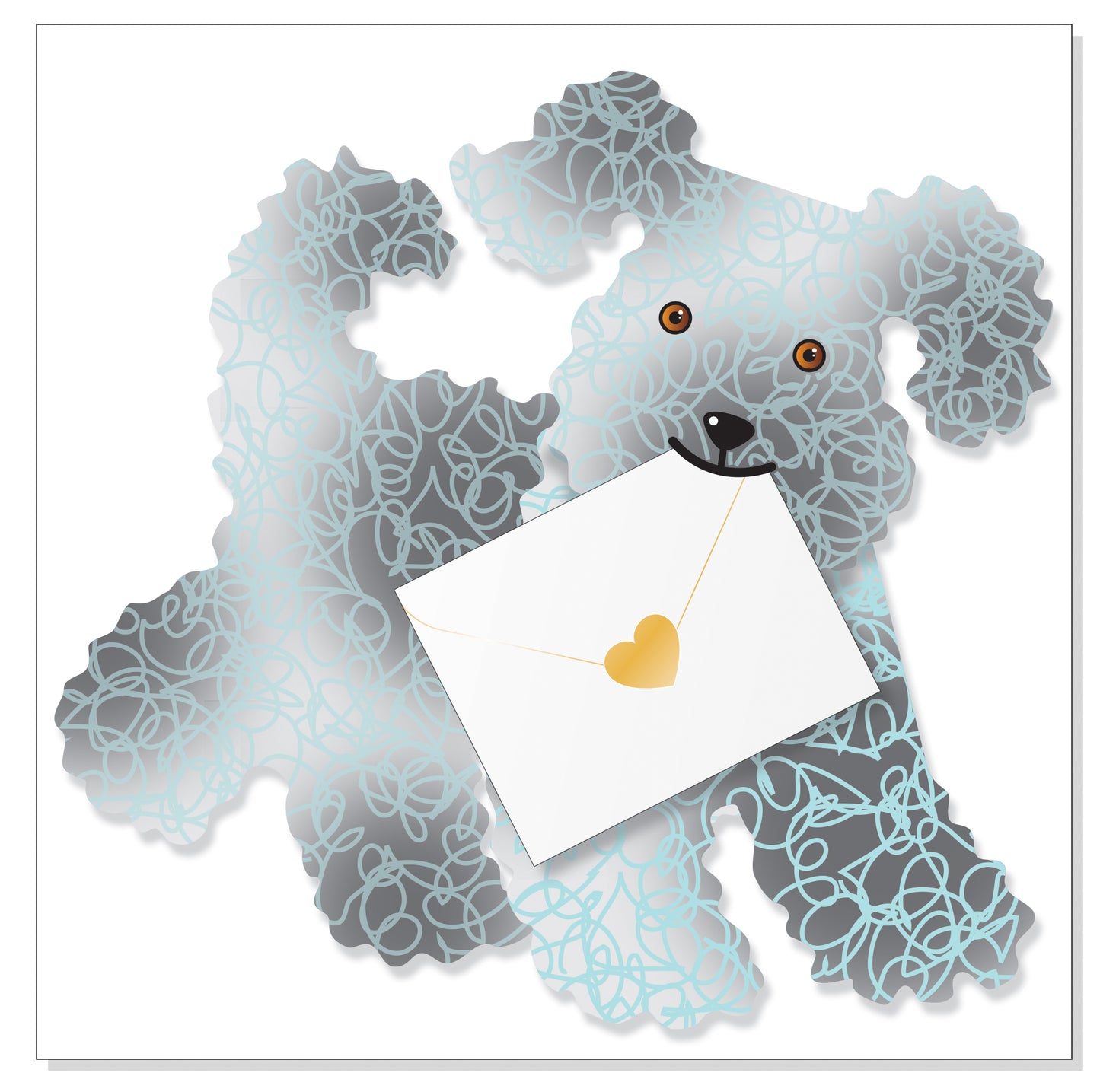 Special Delivery Card Collection - Dog - Teddy