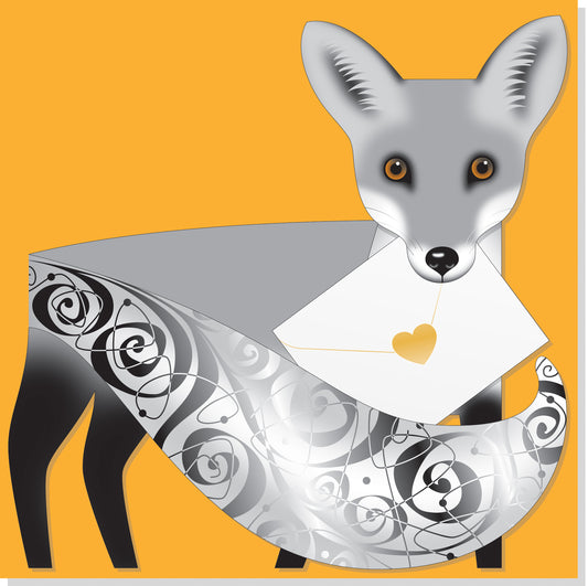 Special Delivery Card Collection - Fox - Silver