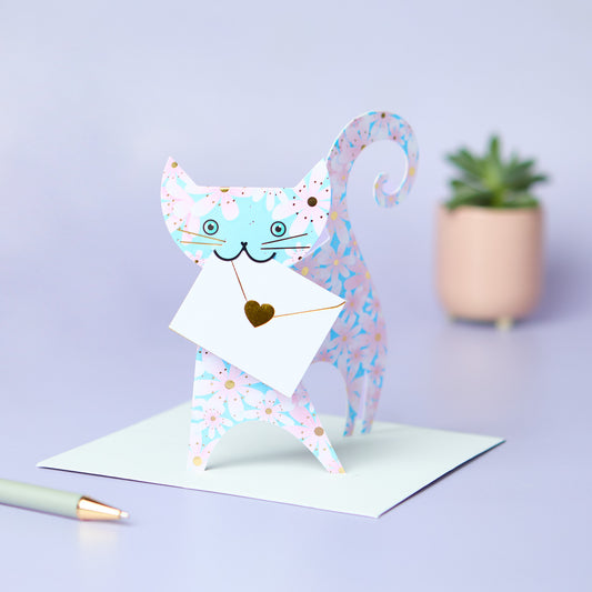 Special Delivery Card Collection - Cat - Blossom