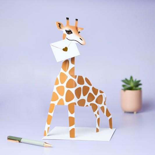 Special Delivery Card Collection - Wildlife - Giraffe (Hi!)