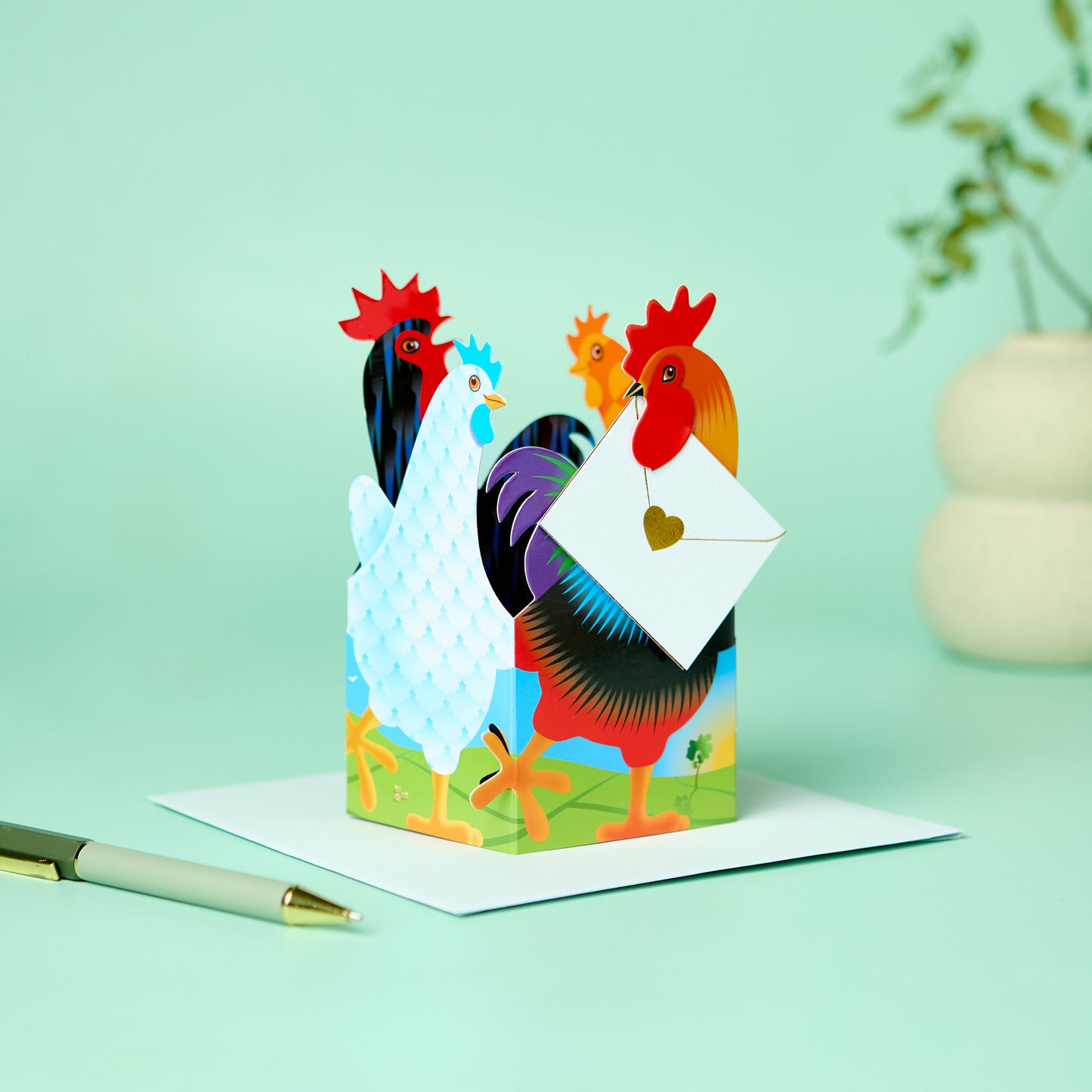 Special Delivery Card Collection - Wildlife - Chickens (Doodle Doo)