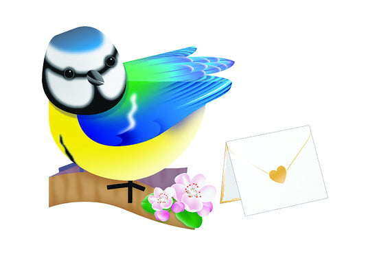 Special Delivery Card Collection - Wildlife - Bluetit