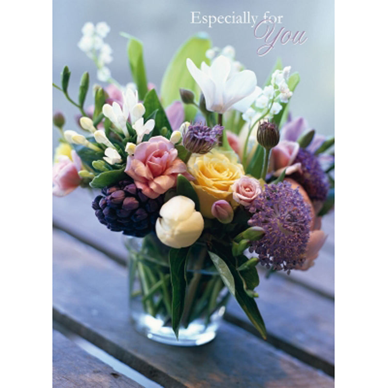Floral Birthday Card - Vintage Posy