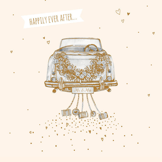 Wedding Card - Wedding Car