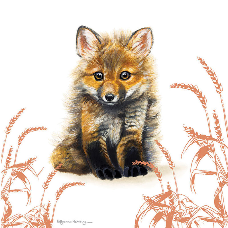 Pollyanna Pickering Countryside Collection Card - Fox Cub