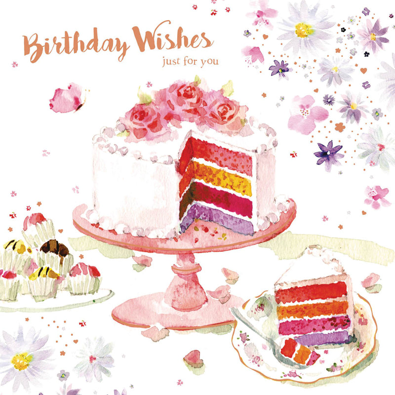 Birthday Treats Card Collection - Party Cake