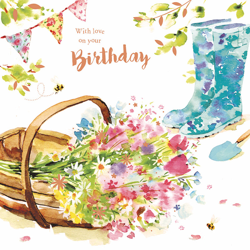 Birthday Treats Card Collection - Gardening