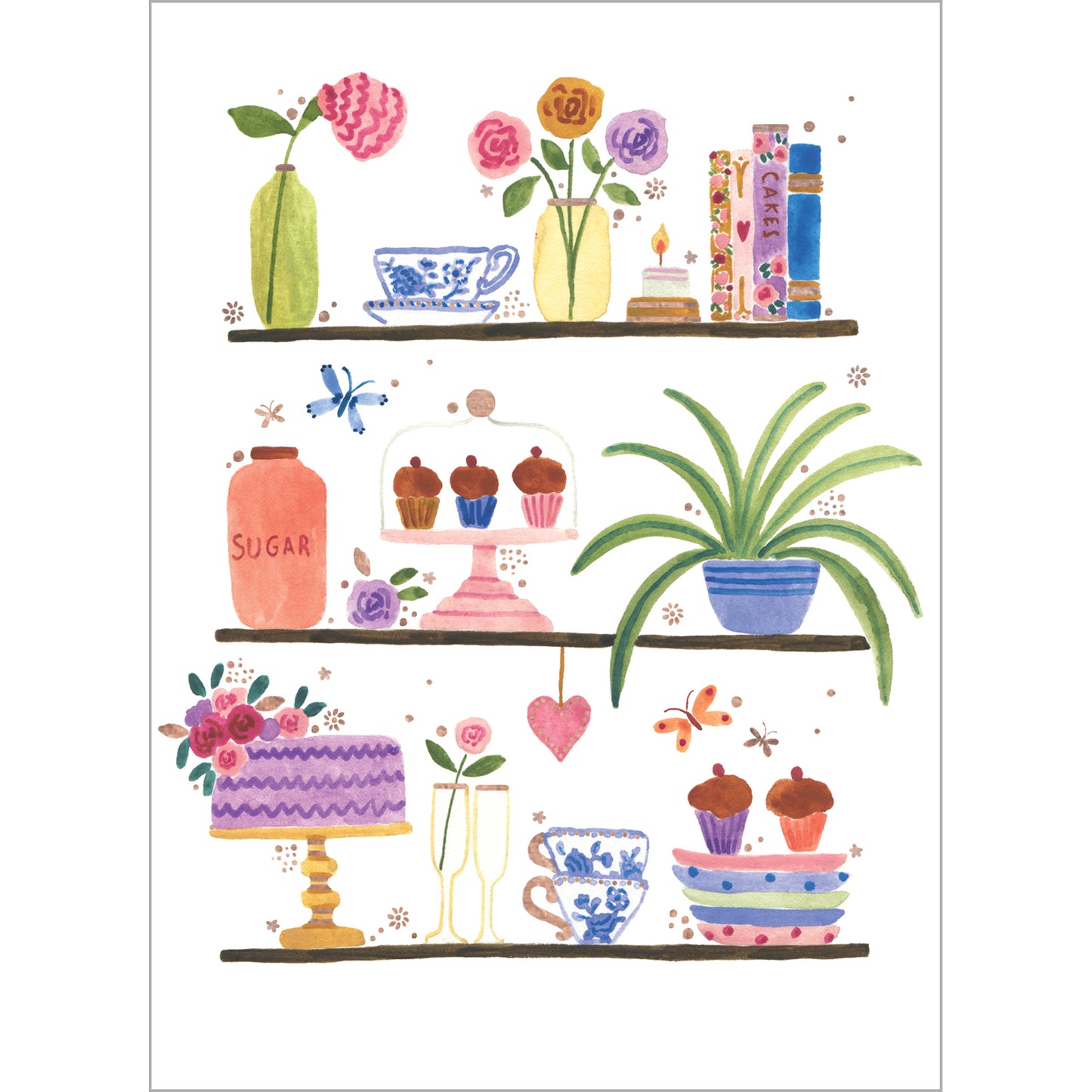 Marie Curie Happy Days Card Collection - Pretty Shelves
