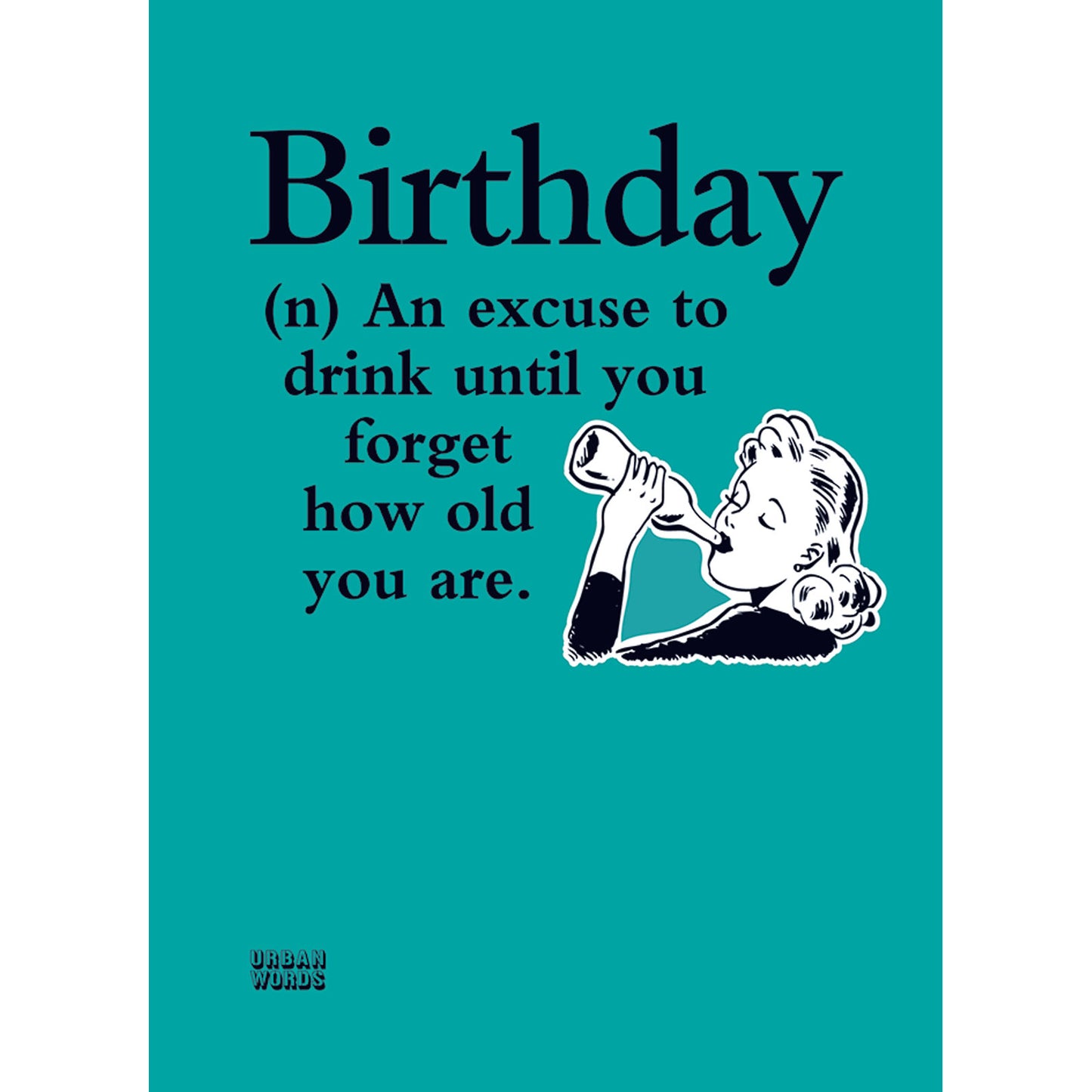 Urban Words Card Collection - Birthday