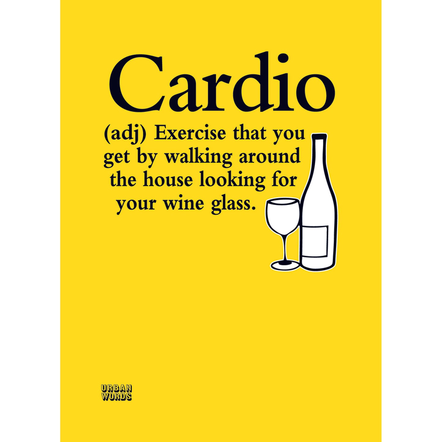 Urban Words Card Collection - Cardio