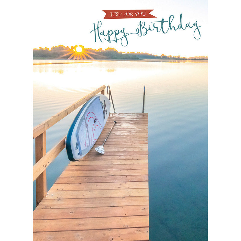 First Class Male Card Collection - Paddle Board
