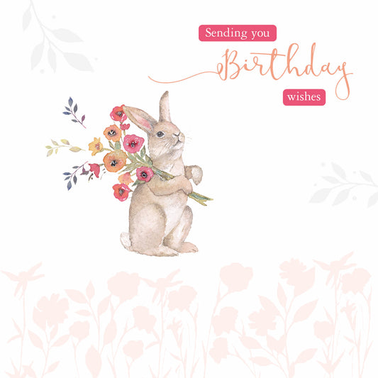 Say It With Flowers - Bunny & Flowers