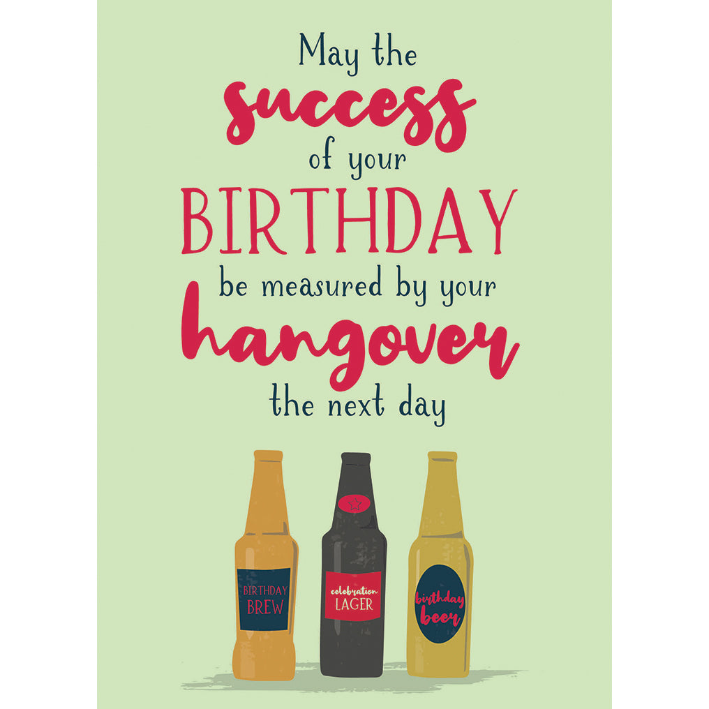 Just Saying Card - Birthday Success