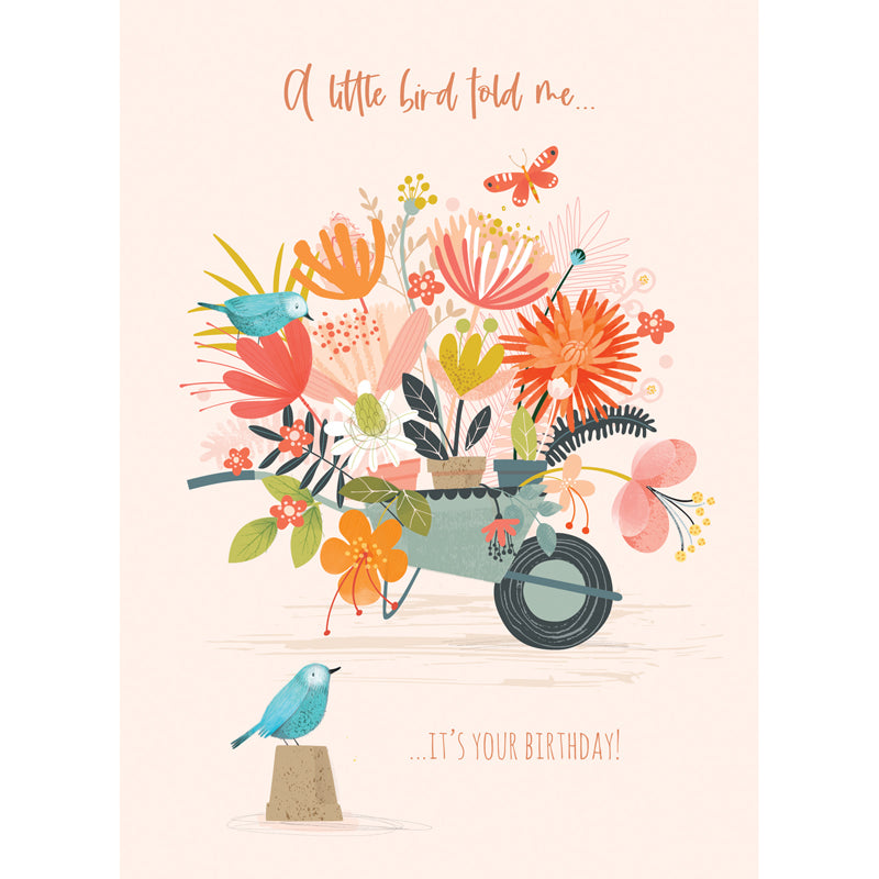 Olive & Wilma Card Collection - Wheelbarrow