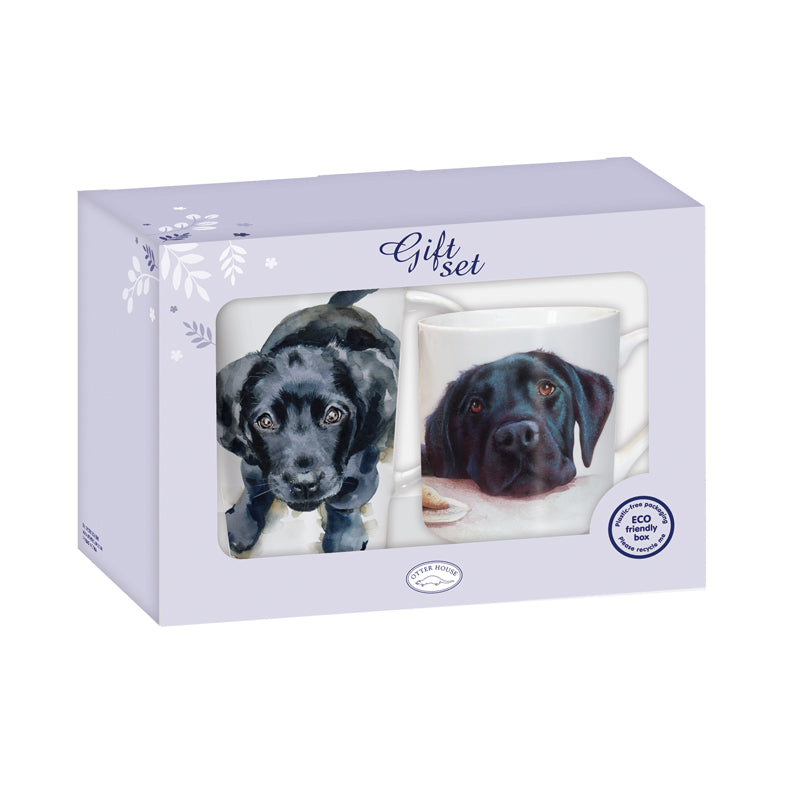 Christmas Gift Box - Black Labrador